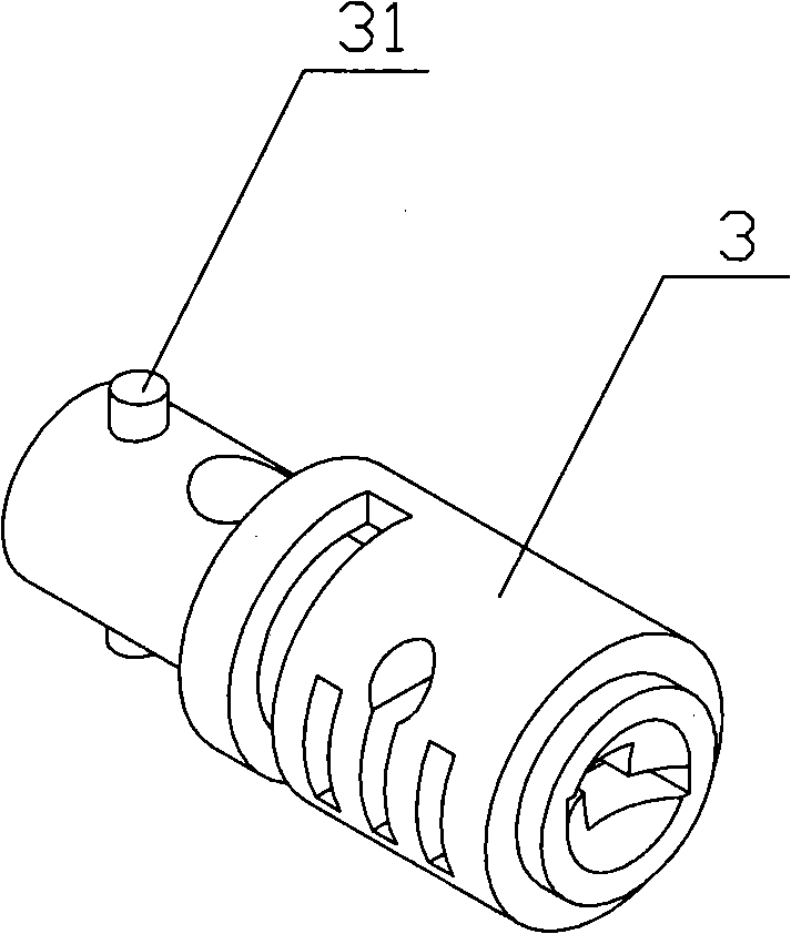 Code lock with key