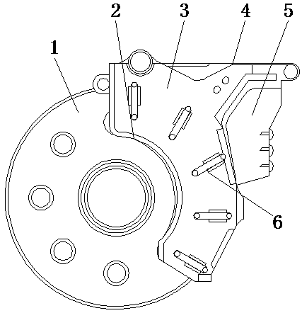 Multifunctional brake block for vehicle