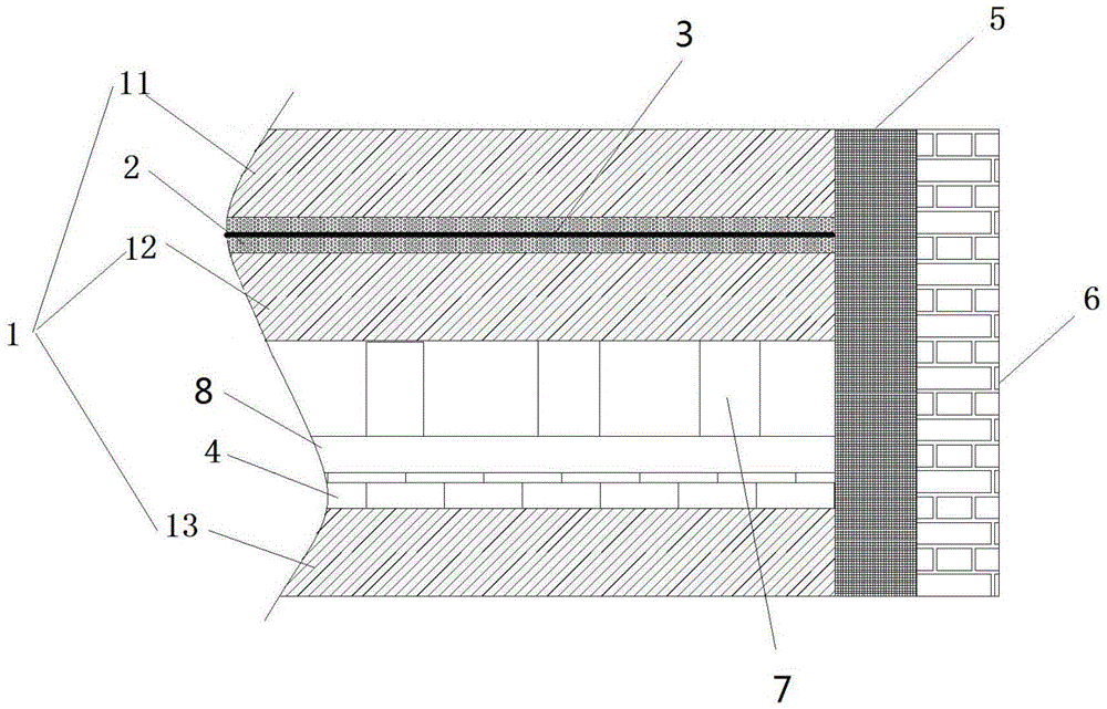 Metal net anti-explosive vacuum thermal insulation glass and preparing method thereof