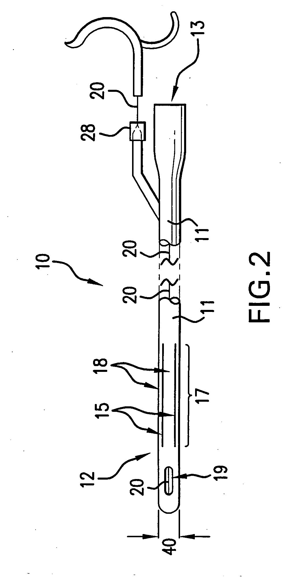 Indwelling urinary catheter