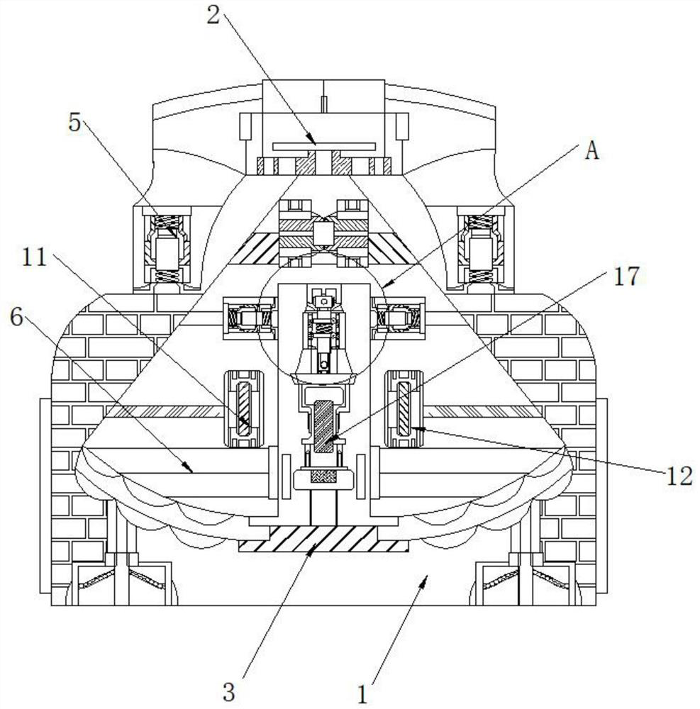 Biological detection instrument capable of automatically adjusting level