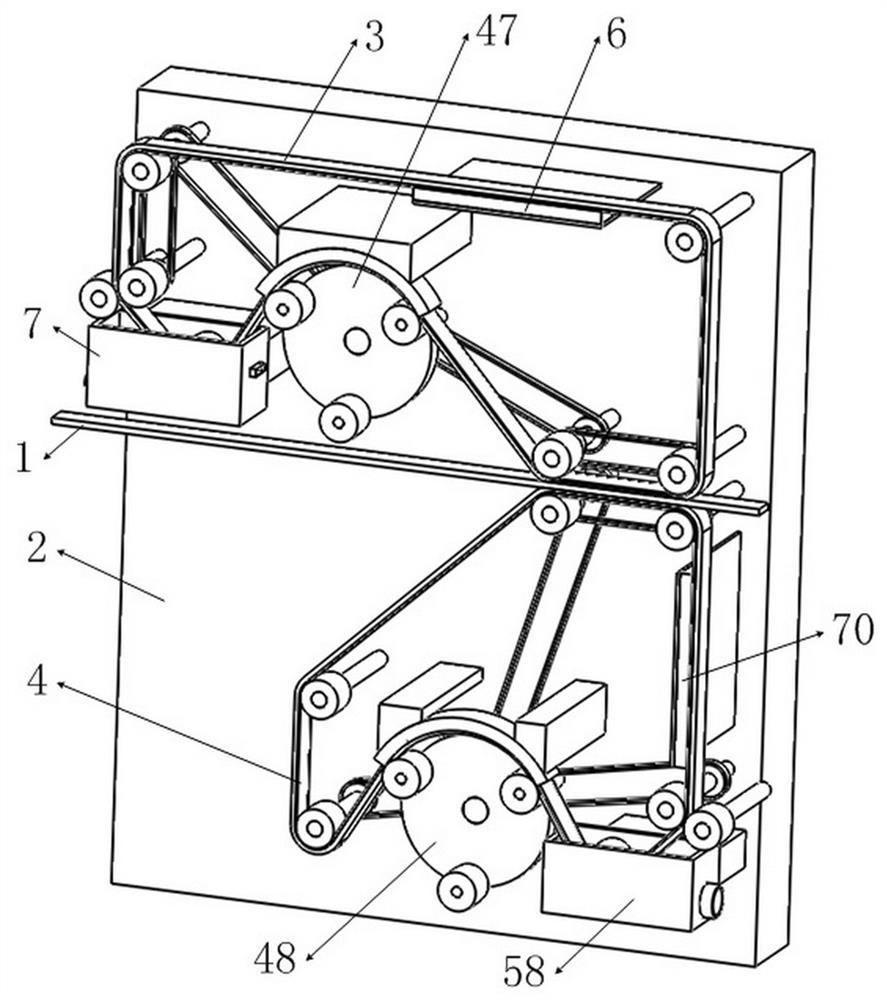 A device for drying edge banding