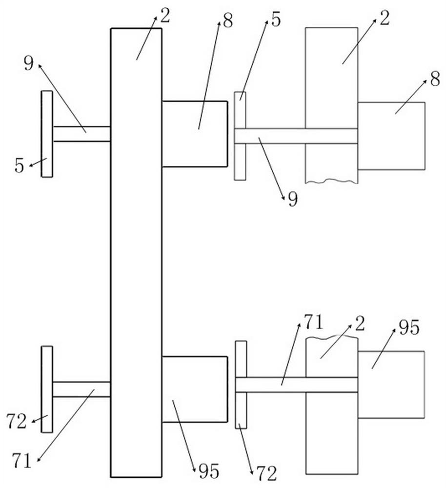 A device for drying edge banding