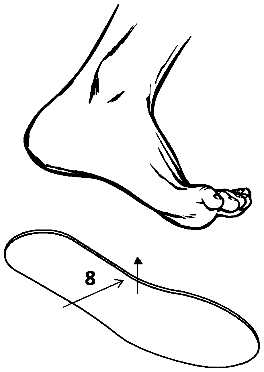 Buffer insole device with electric power storage function based on magnetic damping