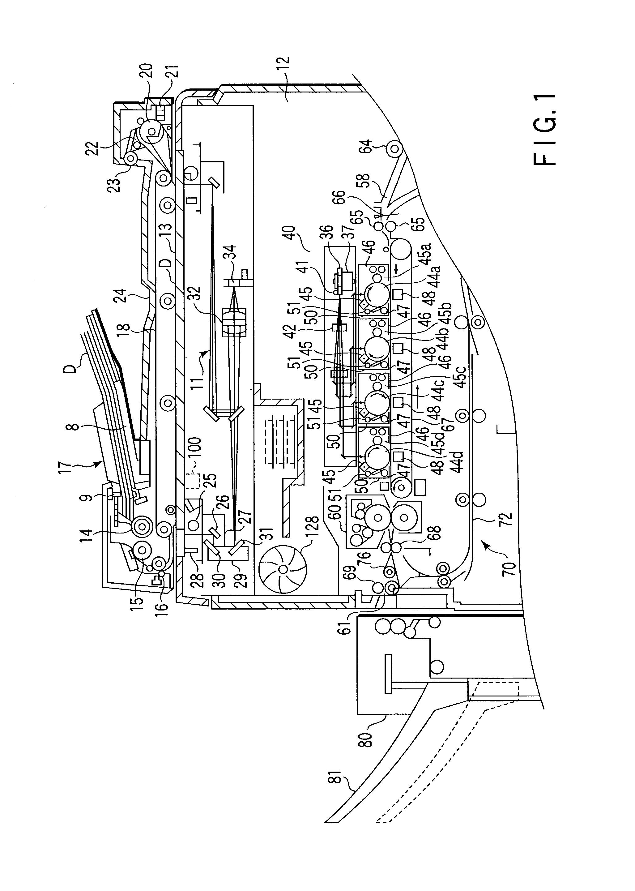 Image forming apparatus with predetermined copy quality set by user or operator