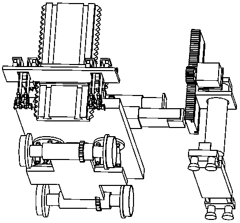 Train track welding equipment