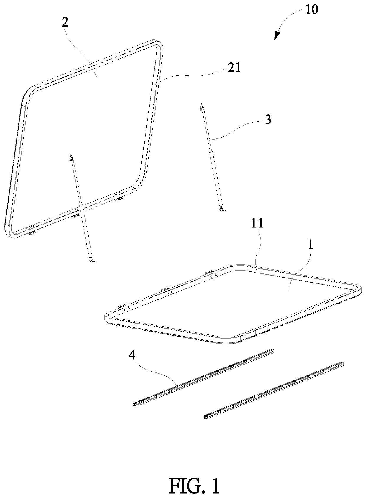 Side supporting type vehicle roof tent