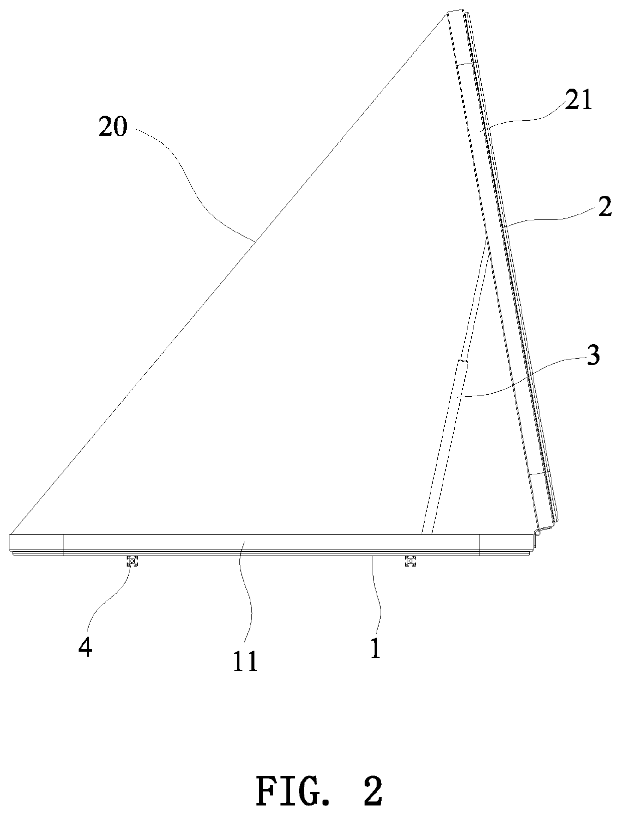 Side supporting type vehicle roof tent