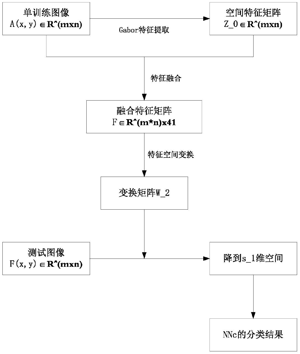 A Single Sample Face Recognition Method Based on Gabor Feature Extraction and Spatial Transformation