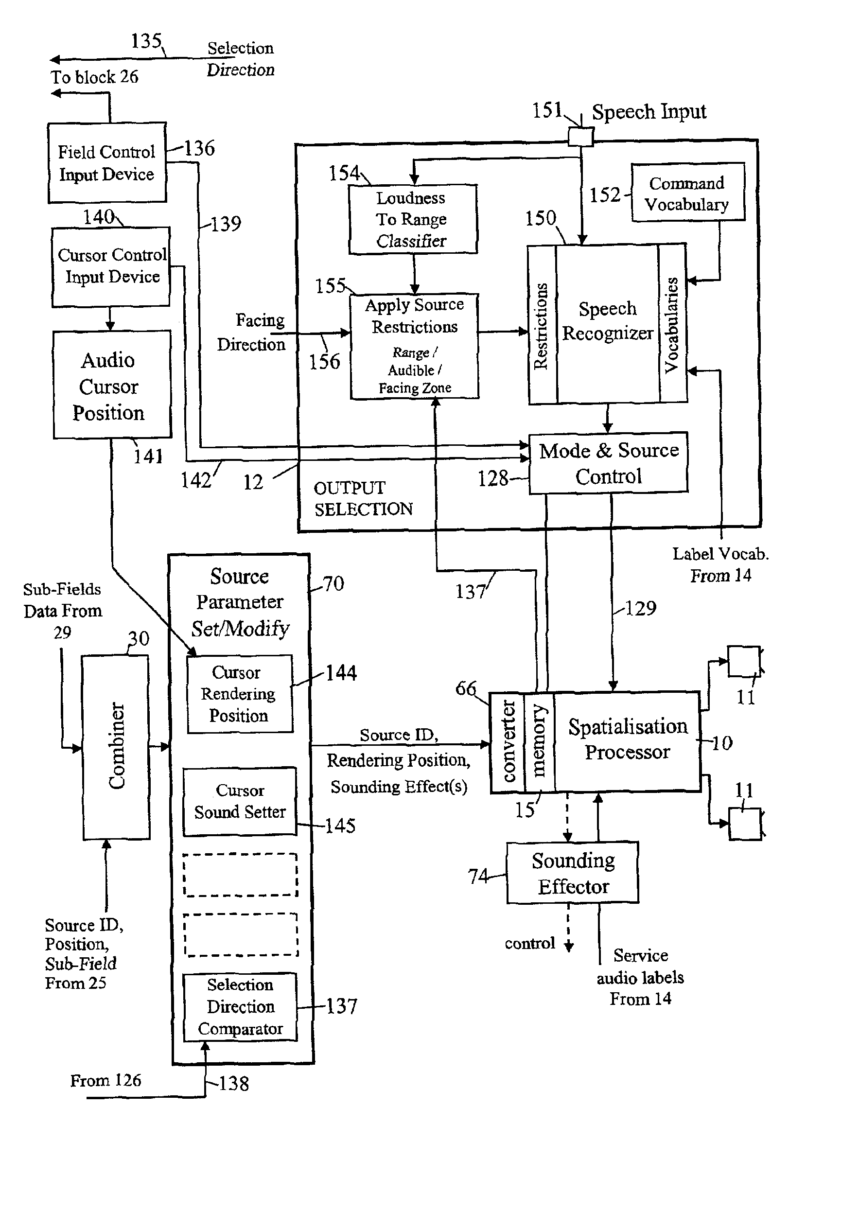 Facilitation of speech recognition in user interface