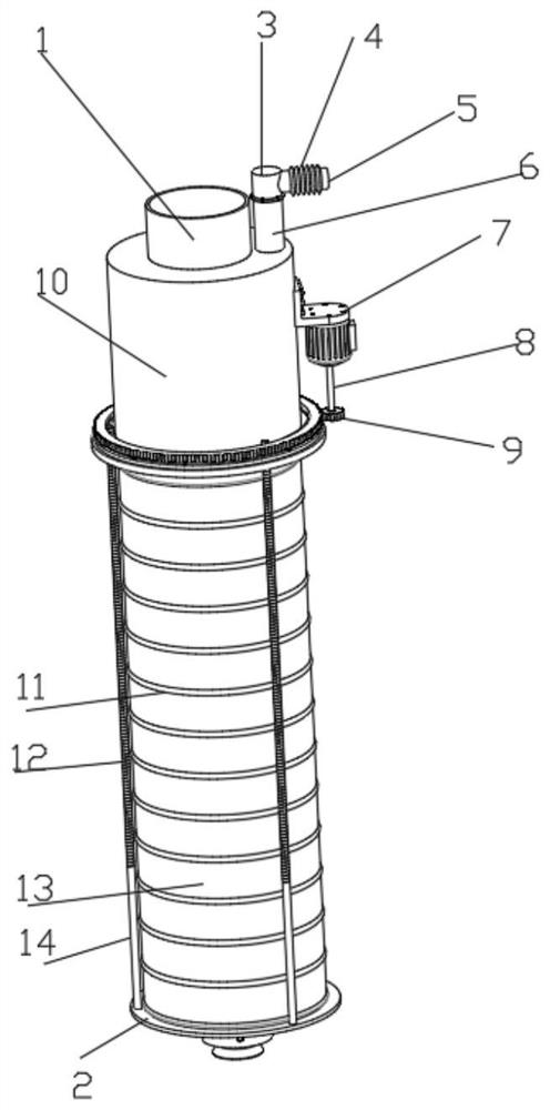 Dry ash sealing and telescopic bulk device