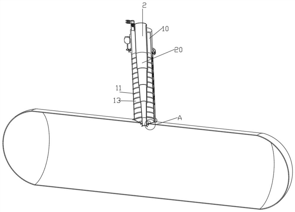 Dry ash sealing and telescopic bulk device