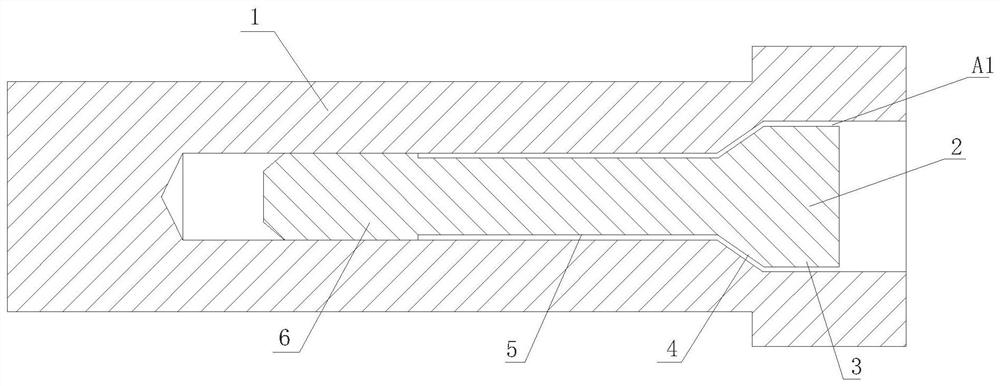 Vacuum brazing method for slender weld joint of hole-shaft matched part