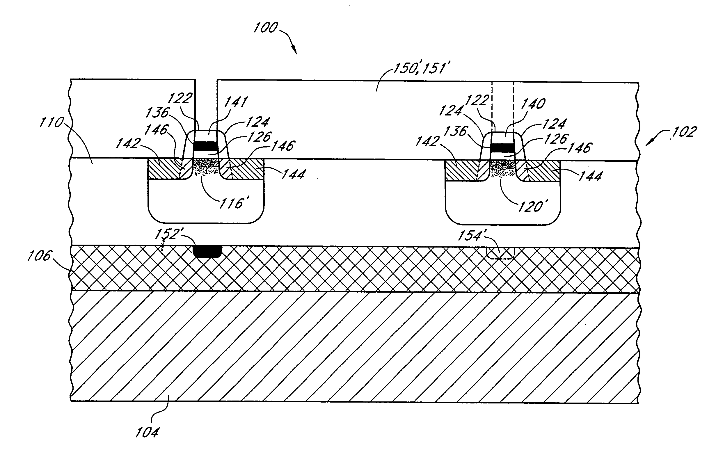 SOI CMOS device with reduced DIBL