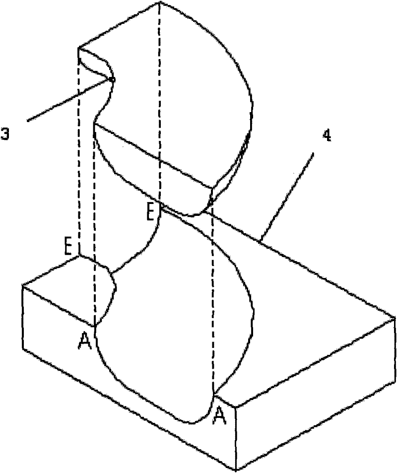 Cavity casting and liner removing technique