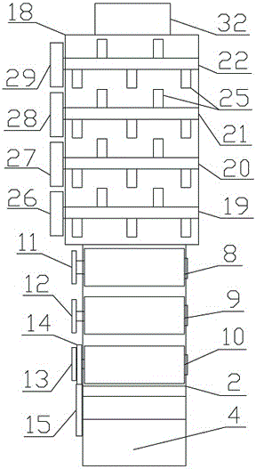 A biomass carbonization raw material forming unit