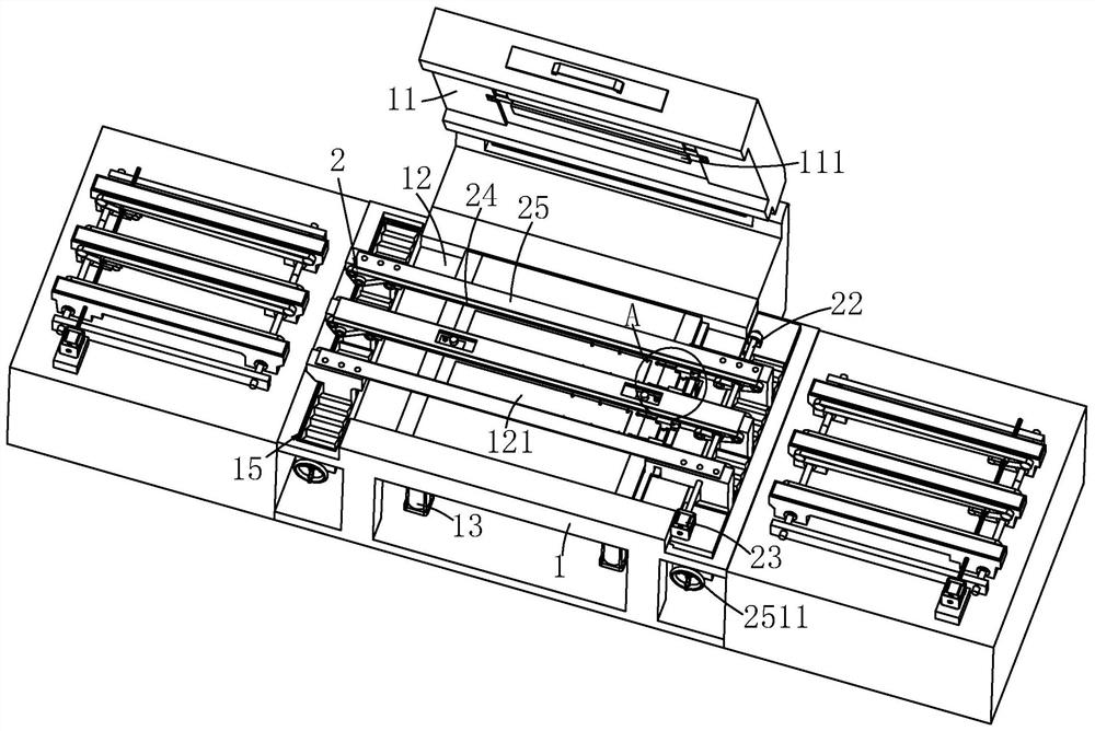 Double station electrical test device