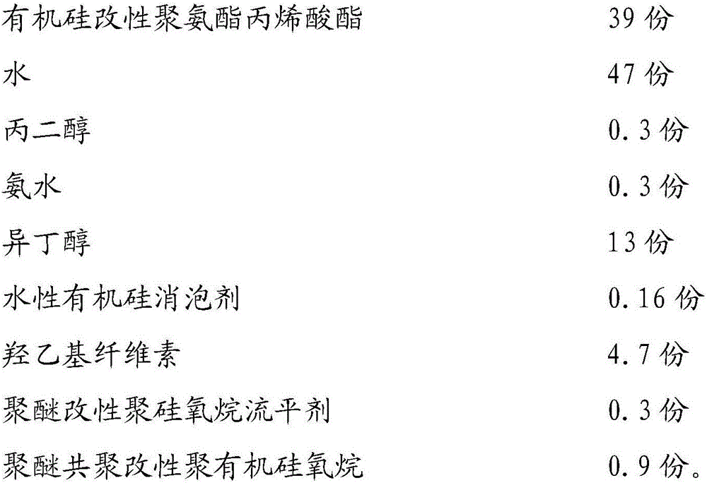 Environment-friendly water-based plastic coating as well as preparation method and application thereof