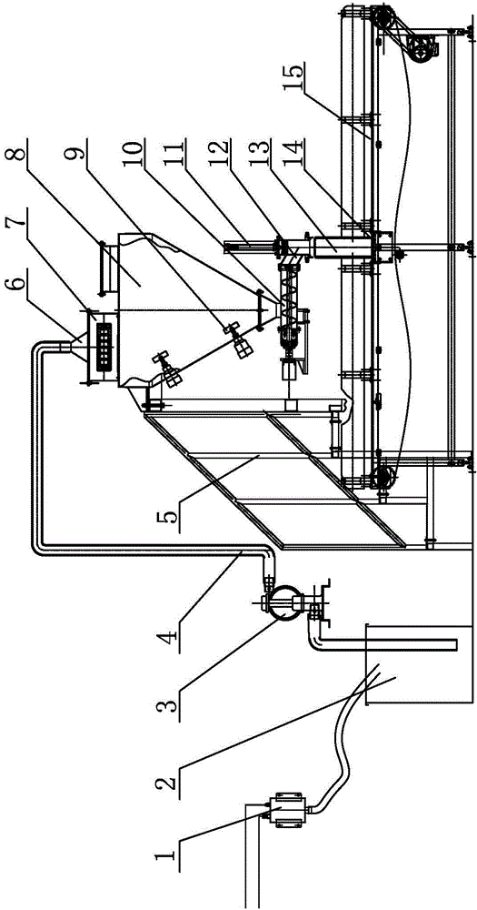 Automatic battery powder filling system