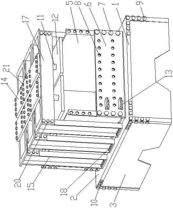 Anchoring simulation experiment device for coal mine tunnel side anchor bolt or anchor cable and experimental method for anchoring simulation experiment device