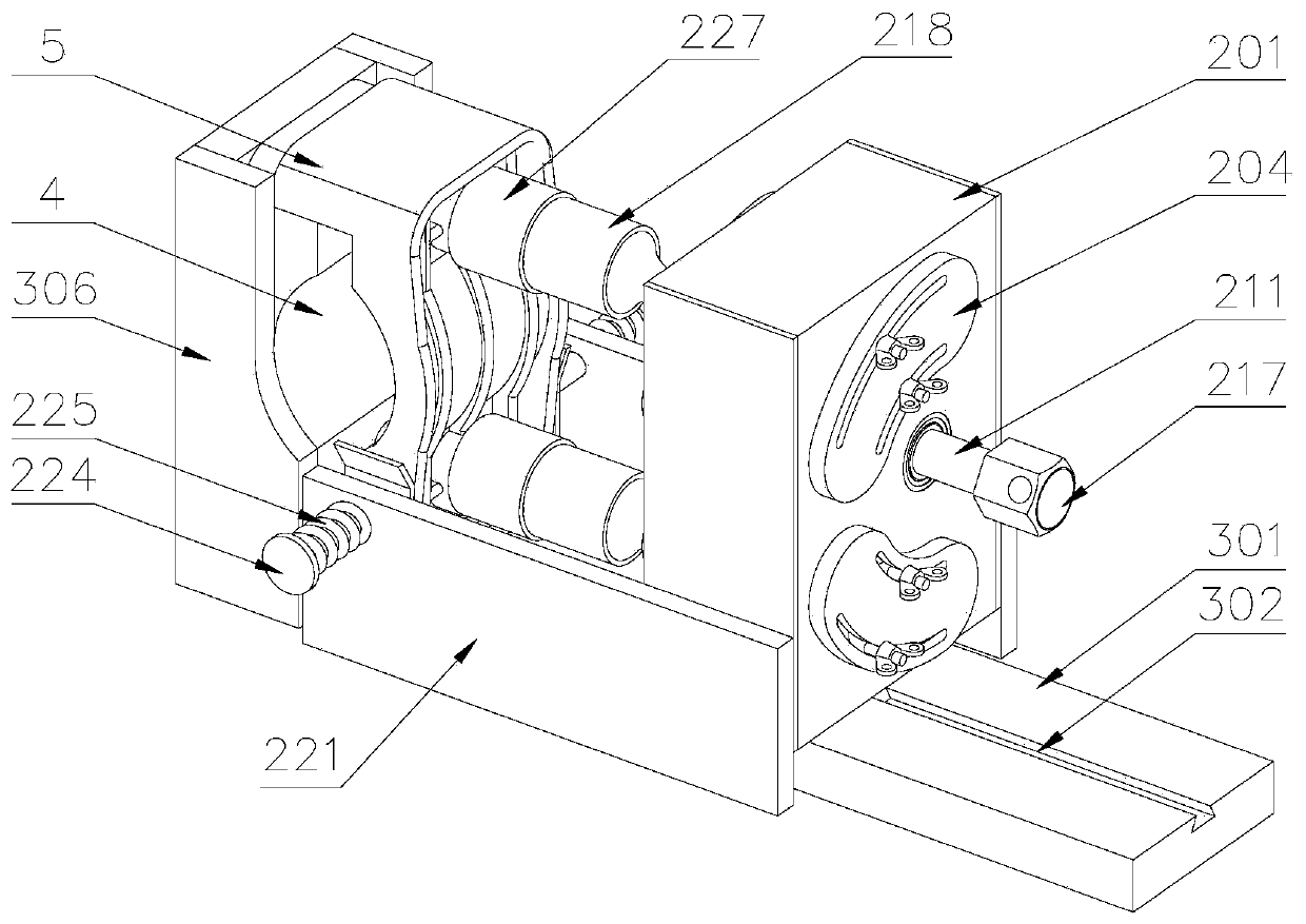 Cable clamp auxiliary installation device