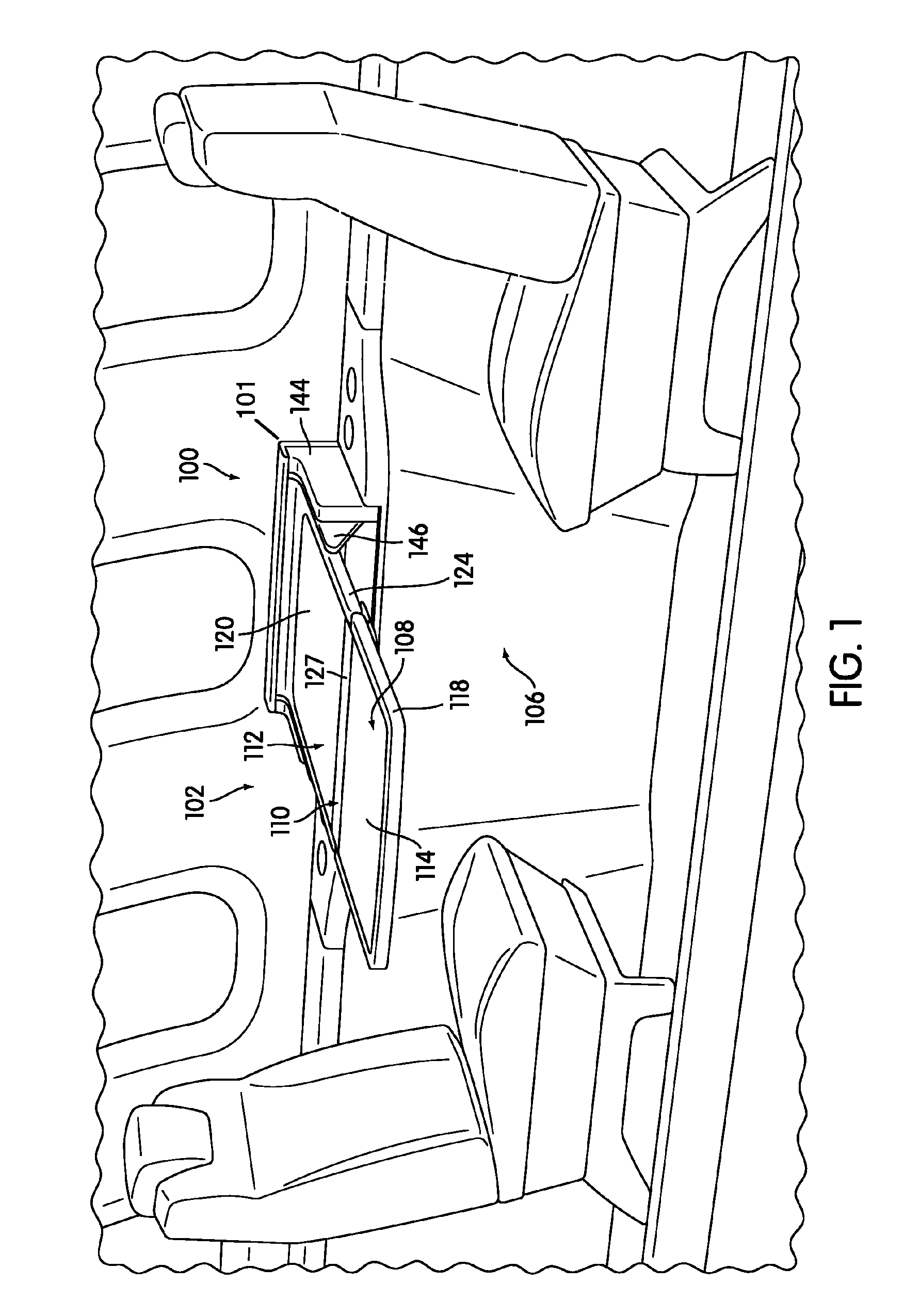 Folding table and support frame assembly