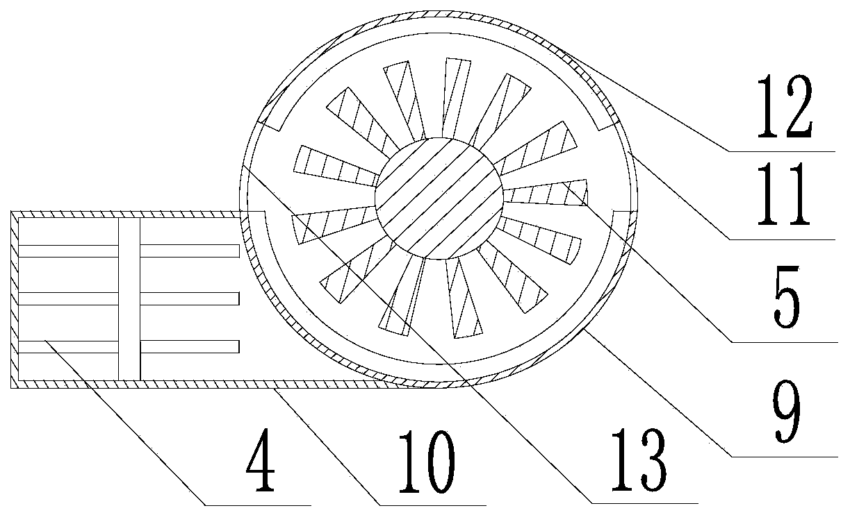 A sound-absorbing heater