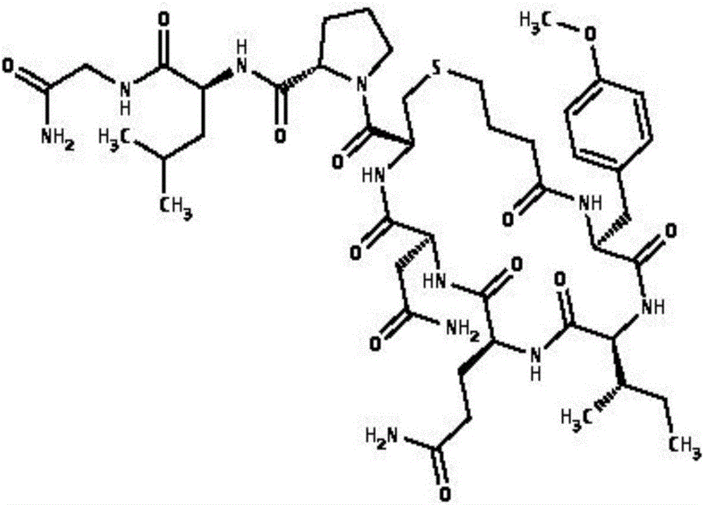 Preparation method for carbetocin