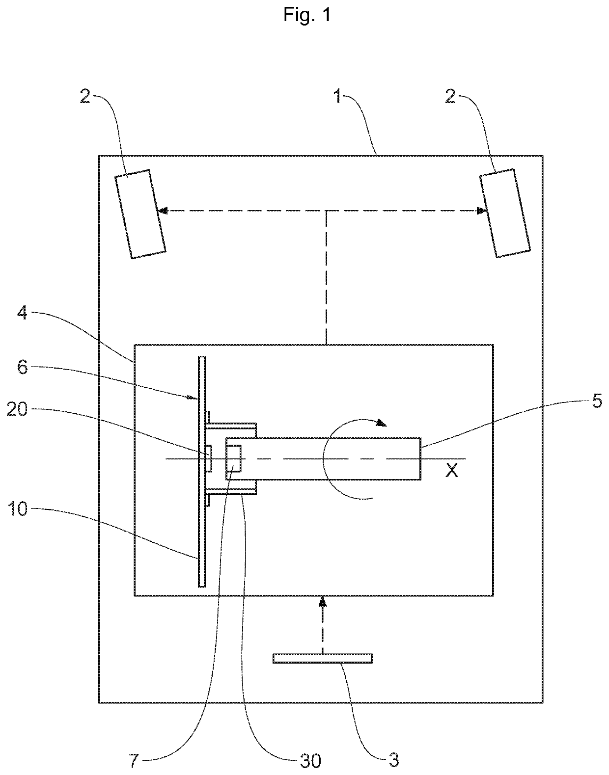 Electronic device for determining the angular position of a motor vehicle shaft