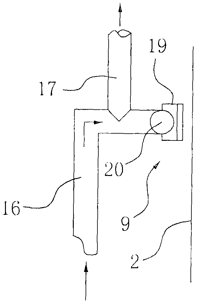 Scientific expedition vessel with continuous sampling device for surface water during sailing process