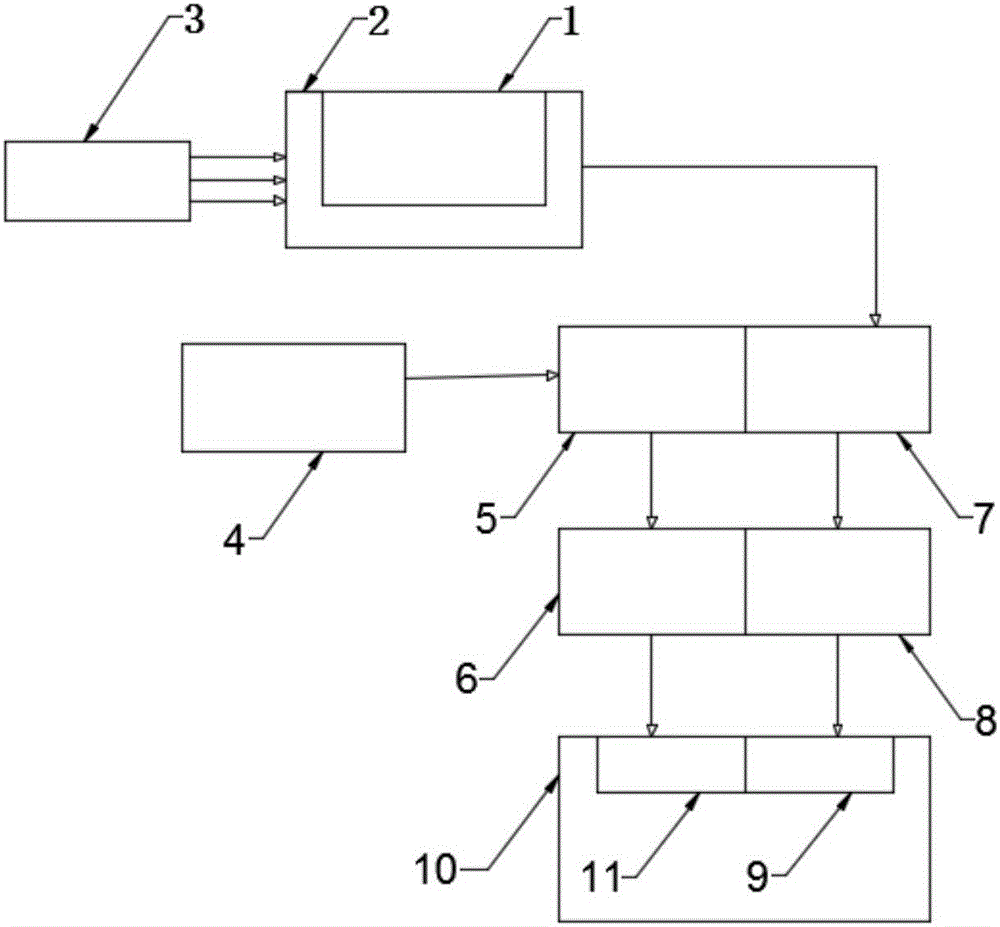 Visual scanning and distance measuring method for coal quantity passing belt conveyer