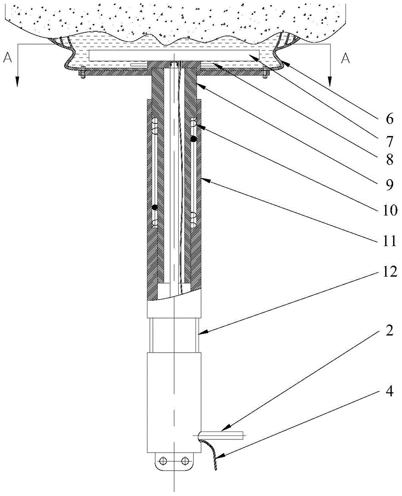 Method for detecting coal-rock interface by phased-array ultrasonic imaging