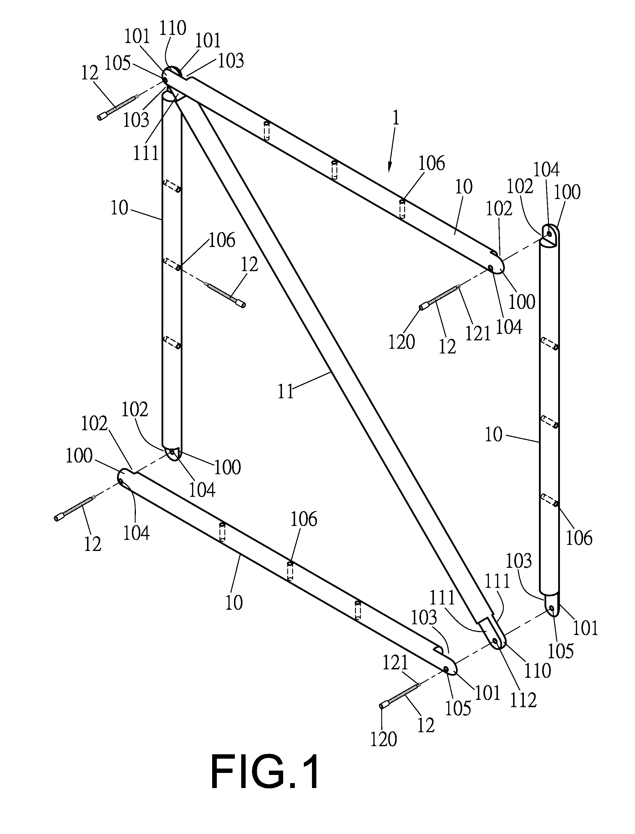 Combination structure for a labyrinth