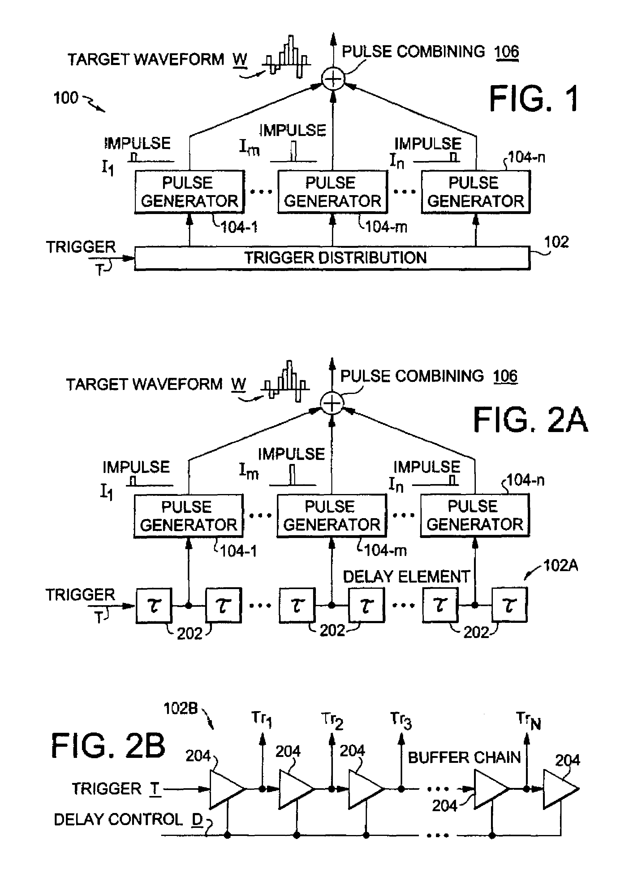 Distributed arbitrary waveform generator