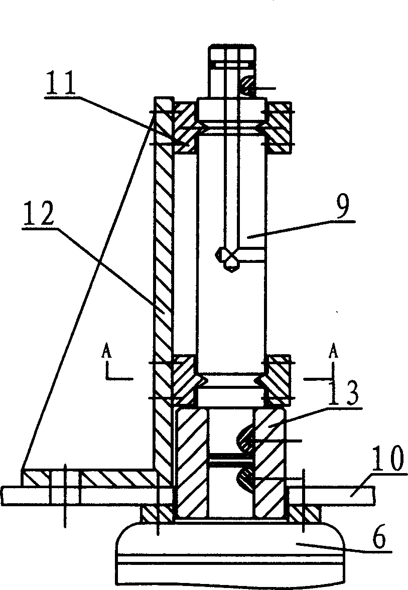 Two-site polishing machine