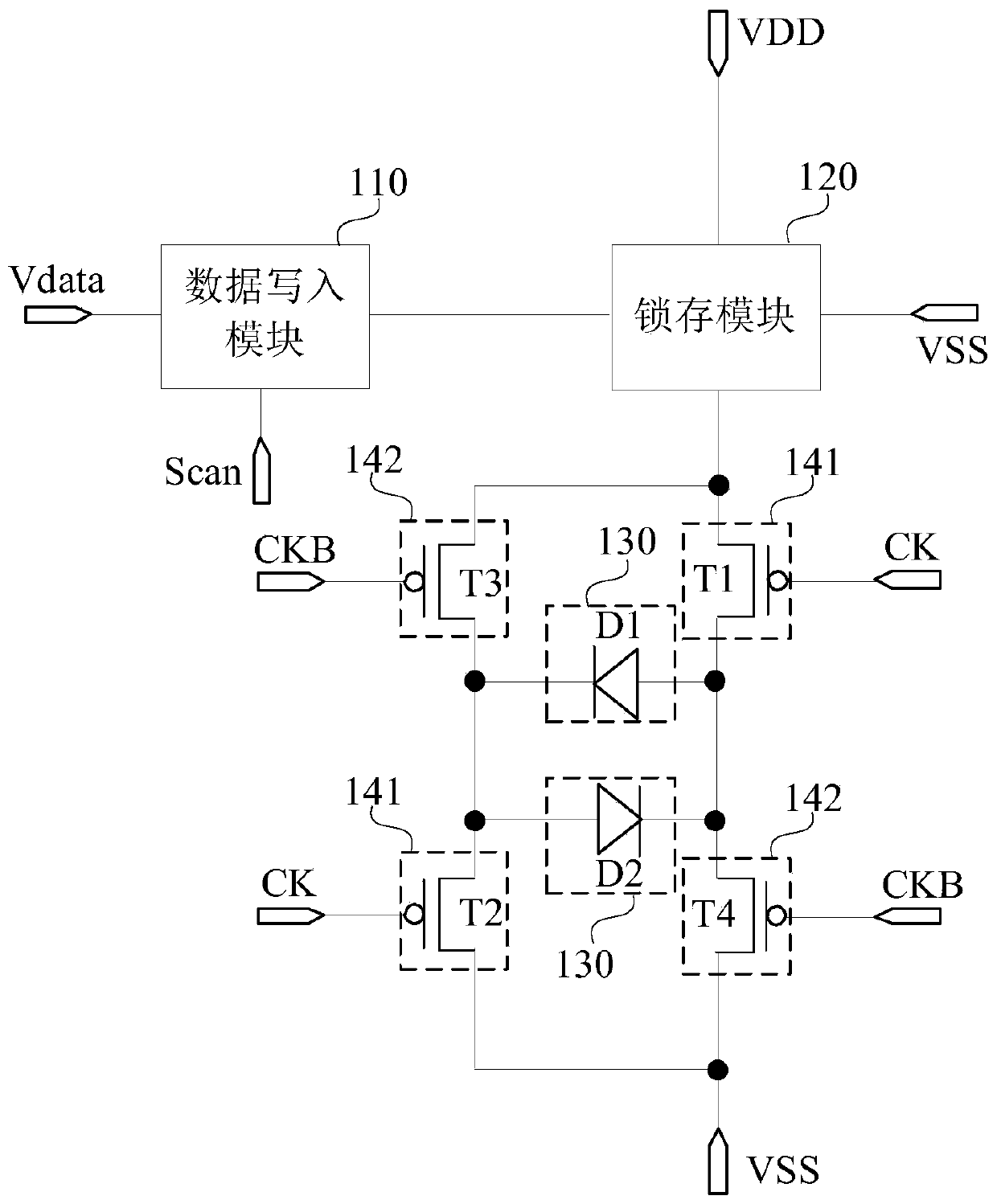 Digital driving pixel circuit, driving method thereof and display panel