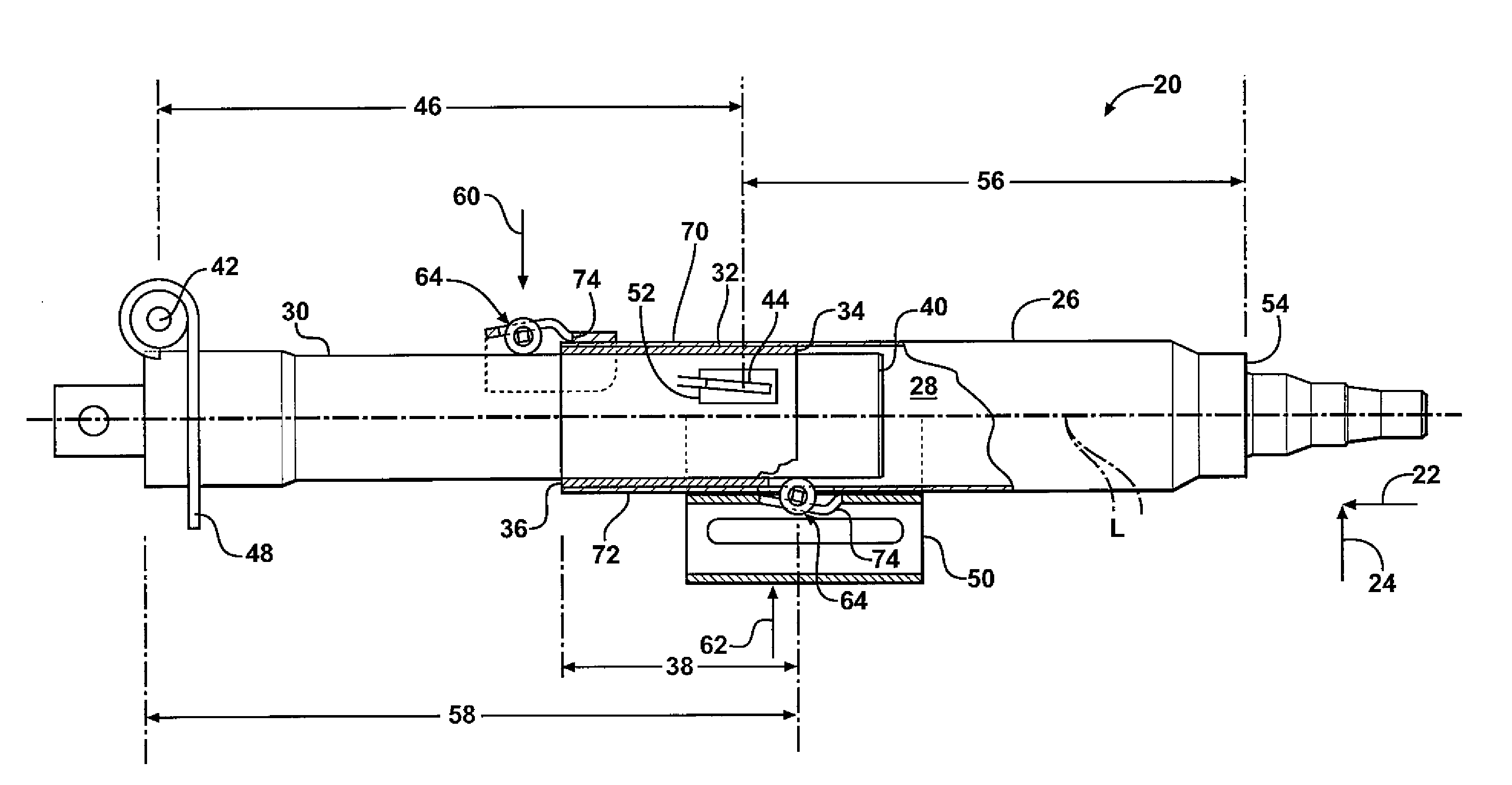 Collapsible steering column assembly