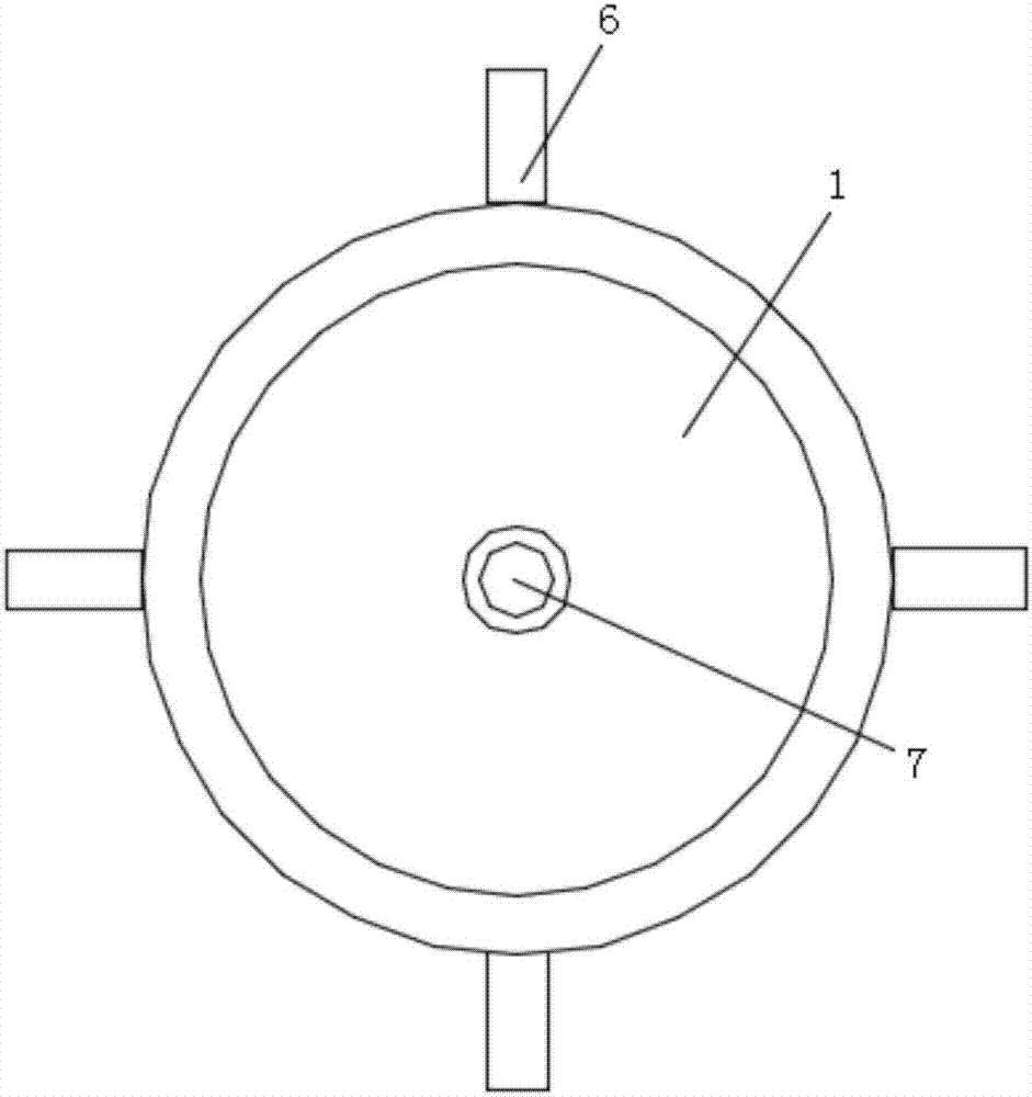 Vulcanized mould for secondary-class building seismic isolation support