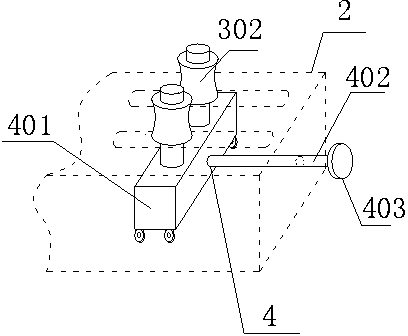 High-power cable output machine