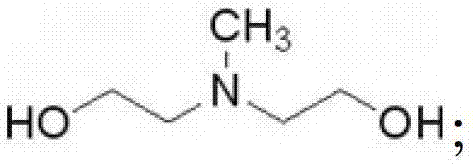 Alcohol amine-carboxylic acid polymer as well as preparation method and application thereof