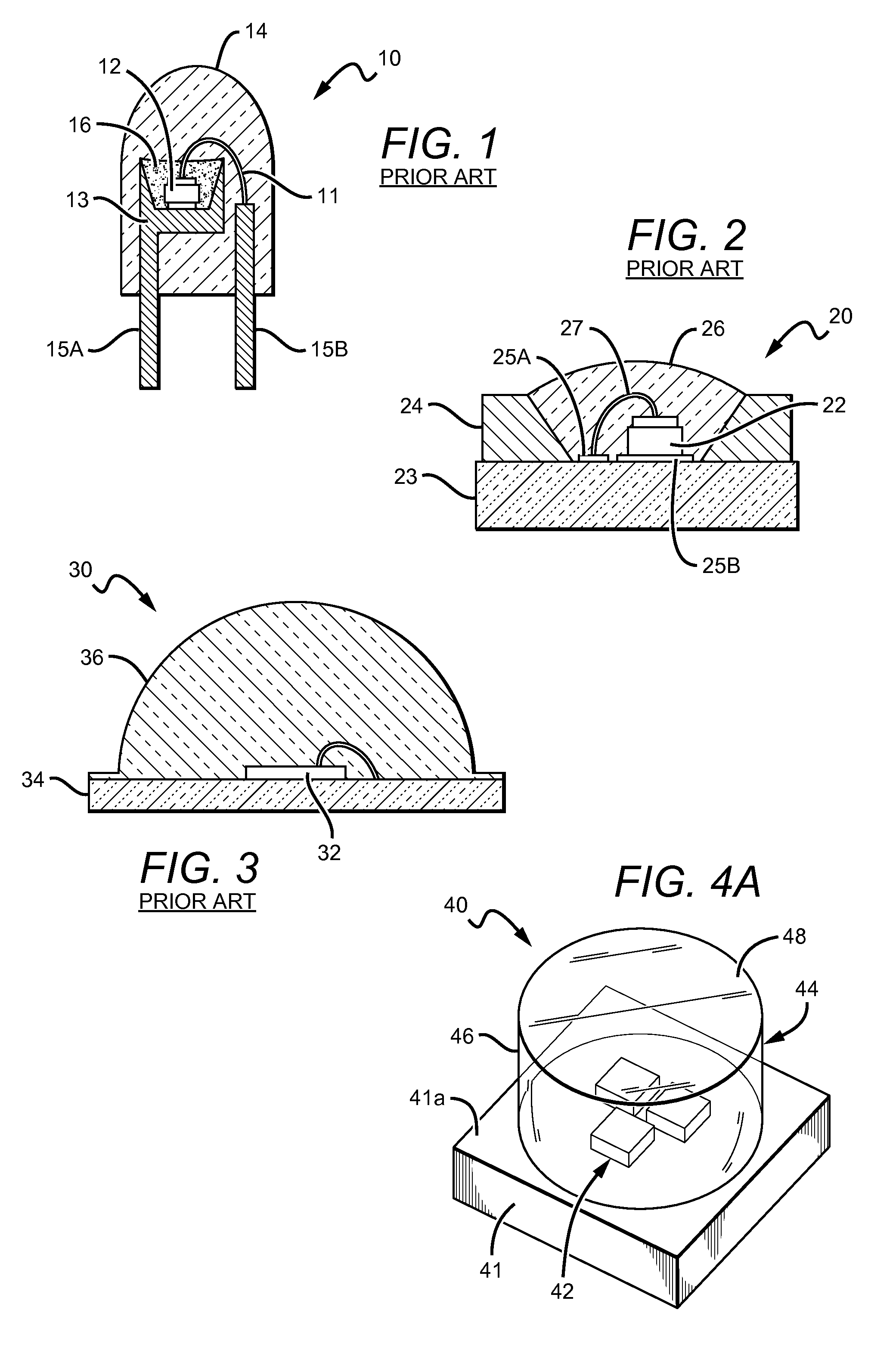 Emitter package with integrated mixing chamber