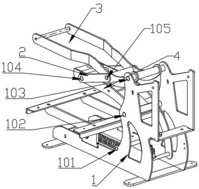 Integrally-welded movable pressure support