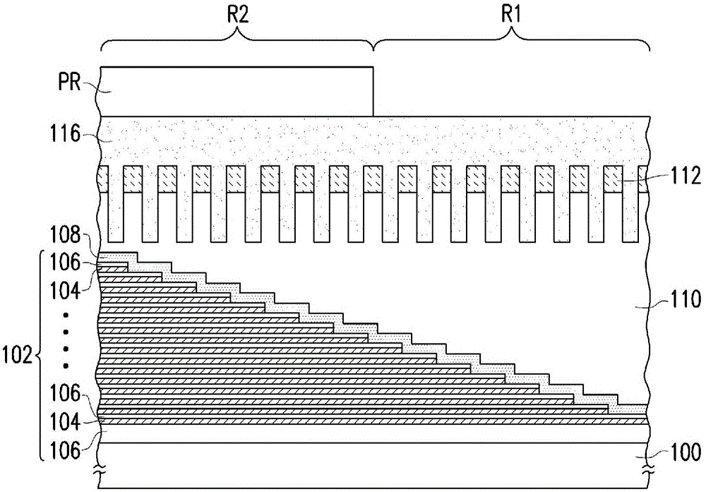 Open structure, manufacturing method thereof and interconnect structure