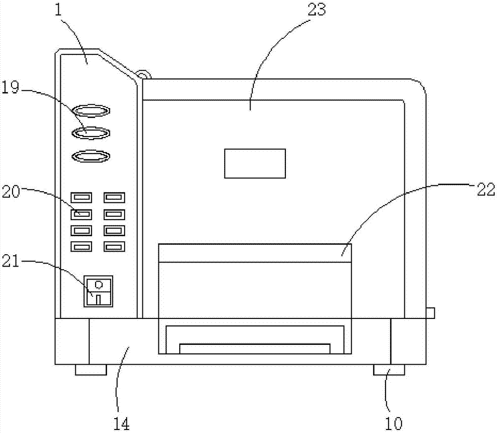 Efficient-cooling bar code printer