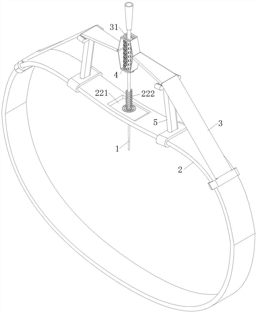 Vascular interventional therapy puncture tract expansion device