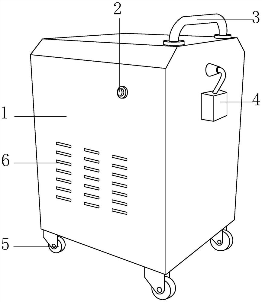 Suction nail equipment for building construction protection