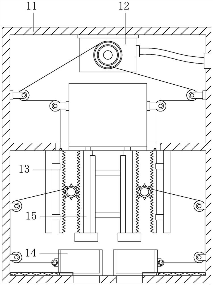 Suction nail equipment for building construction protection