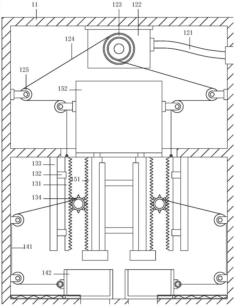 Suction nail equipment for building construction protection