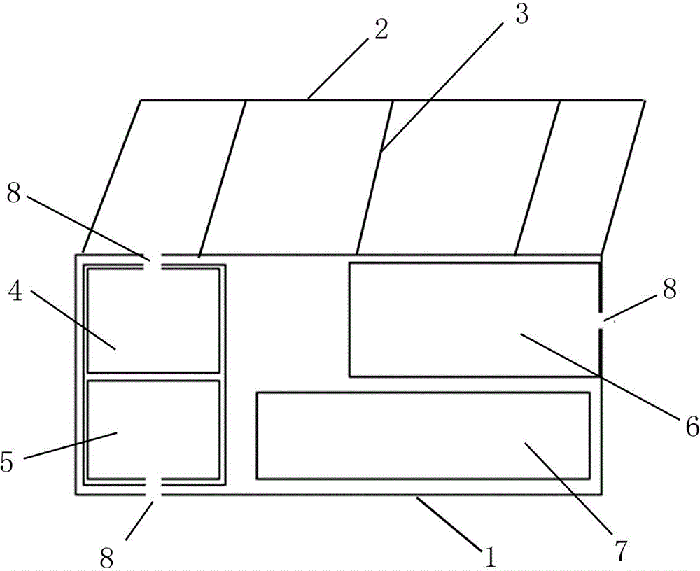 Integration ground resistance measuring device