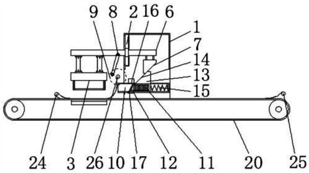 Food sealing bag packaging control method executed based on deoxidizer synchronous delivery mechanism